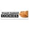 Signmission Fresh Baked Cookies Banner Concession Stand Food Truck Single Sided B-72-30064 - alternate 1